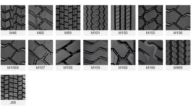 China Low Rolling Resistance Tyre Retreading Raw Materials First Grade Precured Tread supplier
